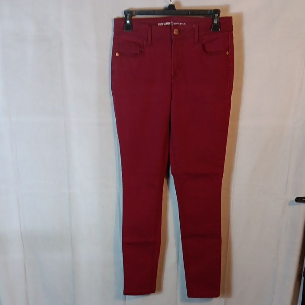 Old Navy Rockstar Maroon Jeans